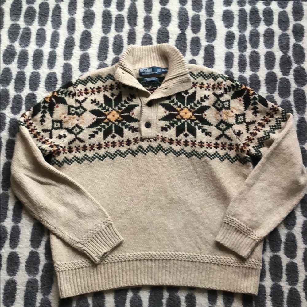 Vintage Polo by Ralph Lauren Sweater Size XL
